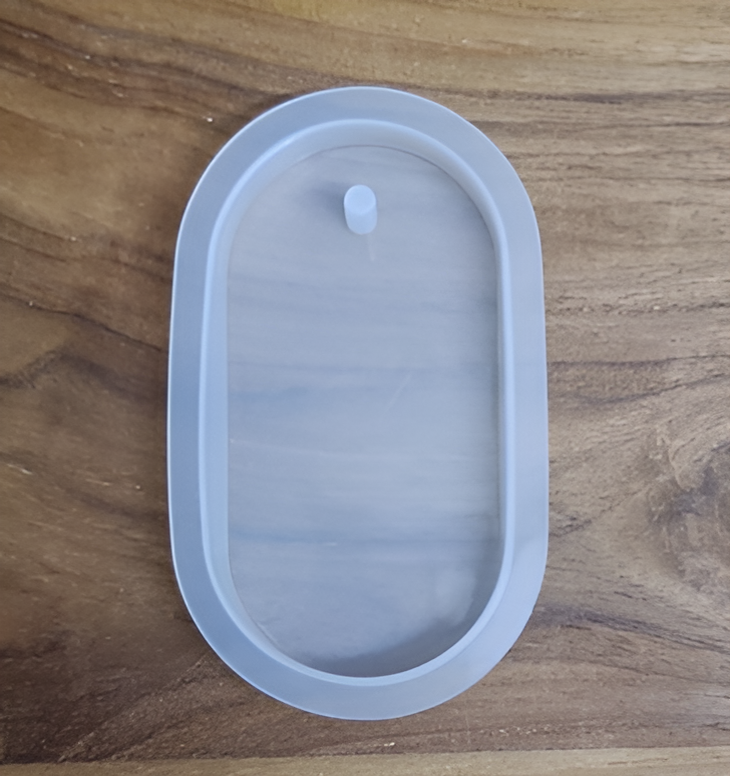 OVAL Shape PENDANT & KEYCHAIN MOULD (1)