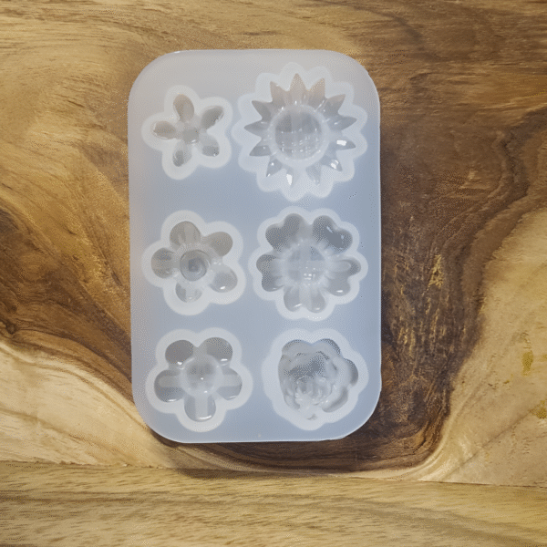 6 in 1 3D flower mould