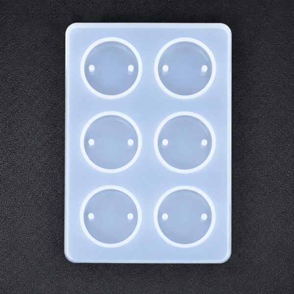6 Cavity Round Rakhi & Bracelet Mould