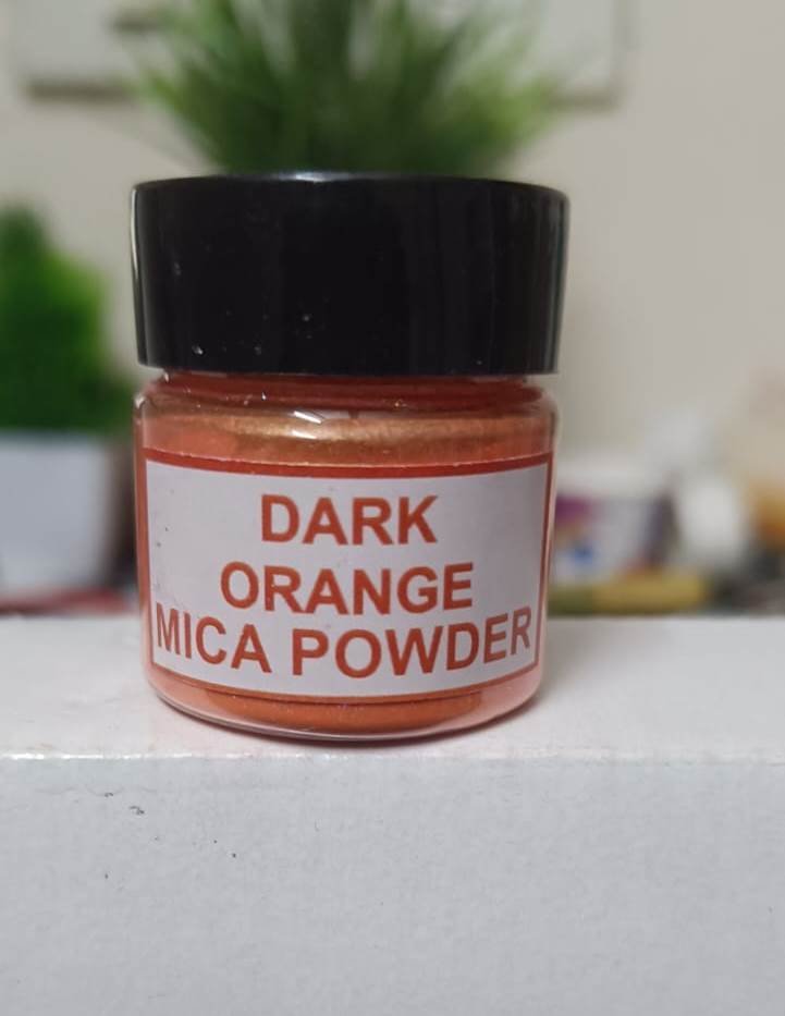 Dark Orange Mica Powder