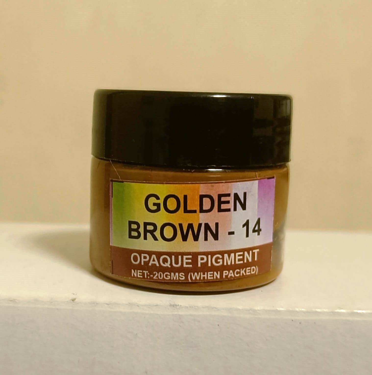 Golden Brown Opeque Pigment