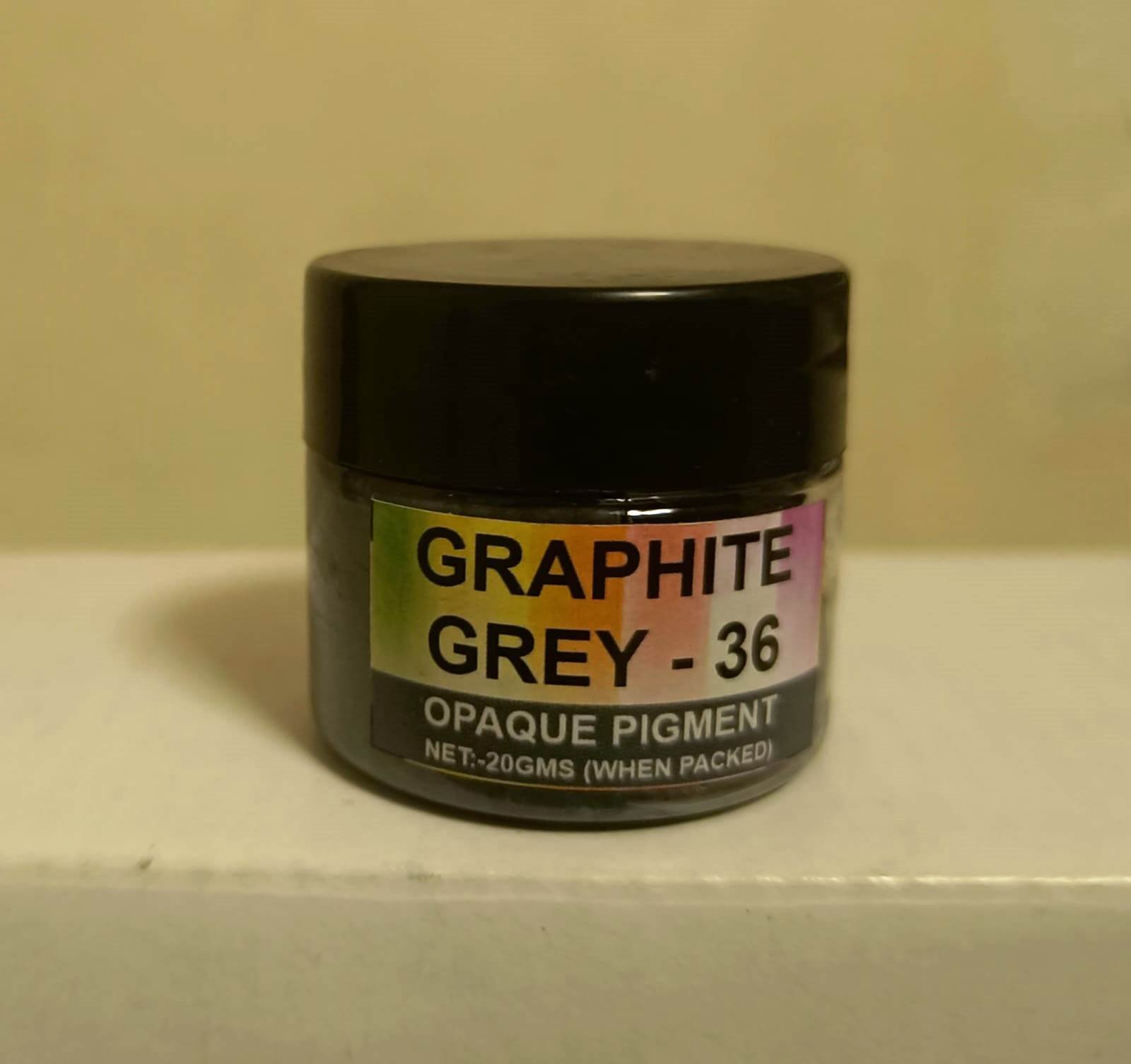 Graphite Grey Opeque pigment