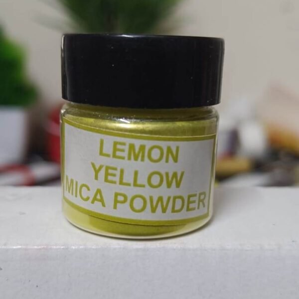 Lemon Yellow Mica Powder