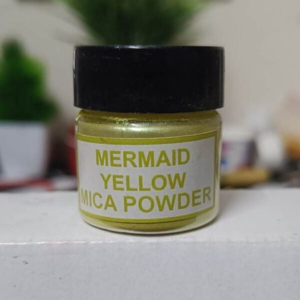 Mermaid Yellow Mica Powder