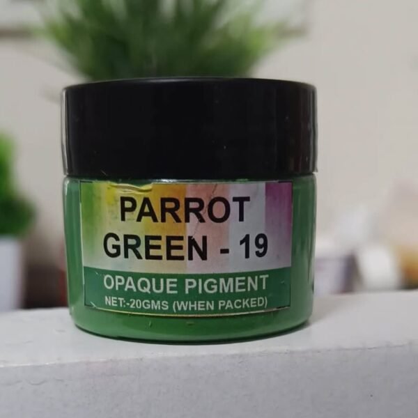 Parrot Green Opaque Pigment