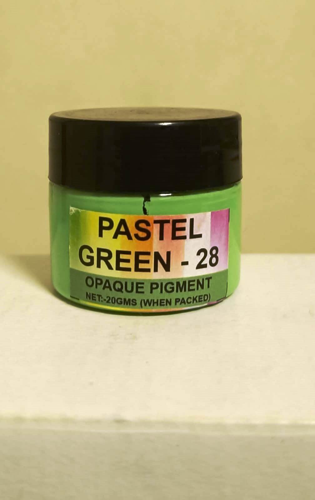Pastel Green opeque Pigment