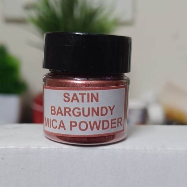 Satin Bargunday Mica Powder
