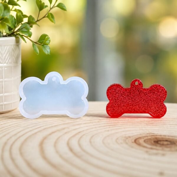 Small Dog Tag Pendant Mould