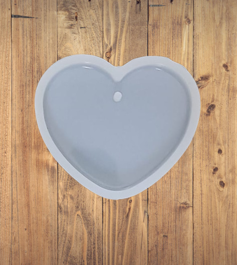 Small Heart Keychain & Pendant Mould 35 mm