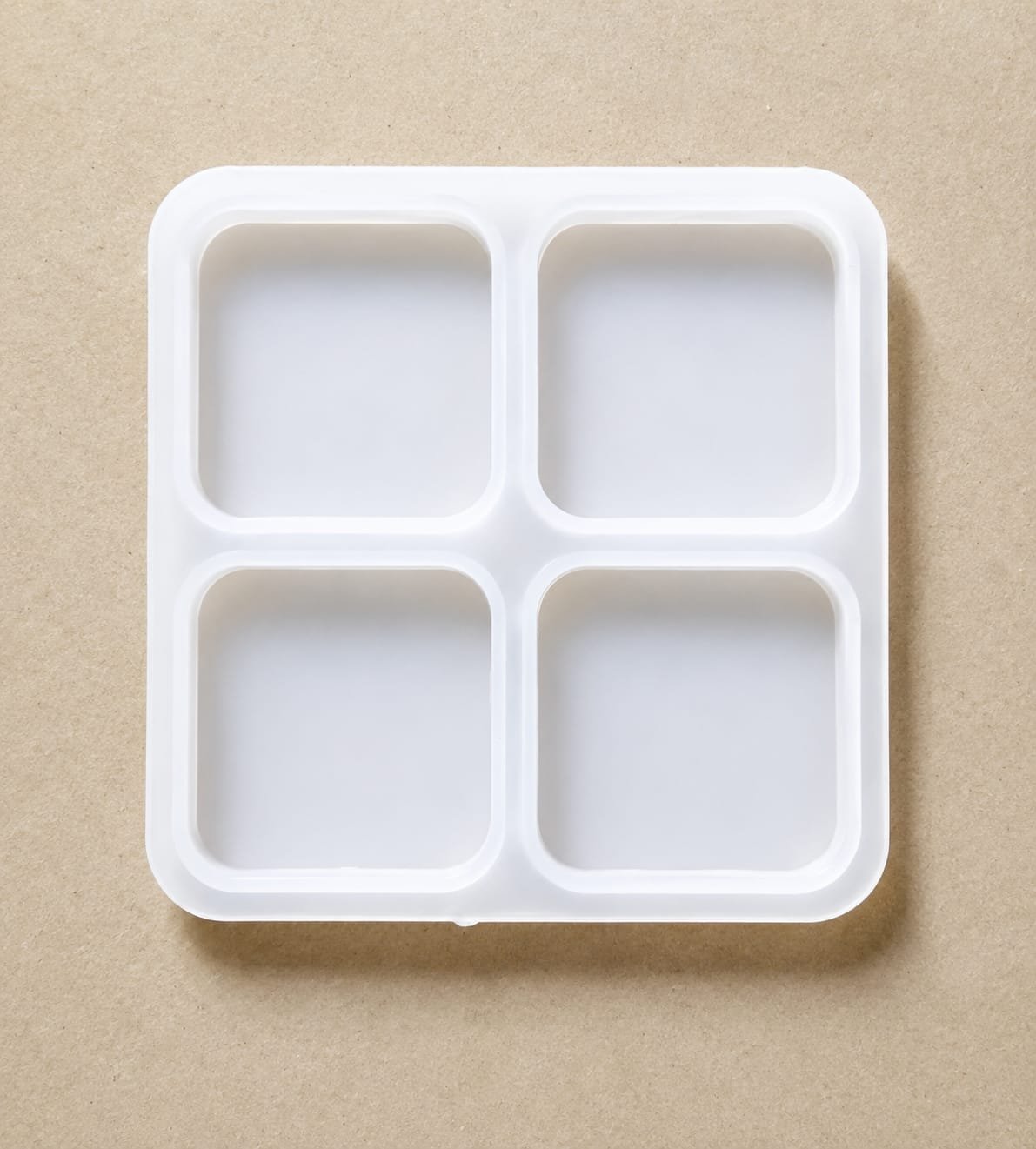 4 Cavity Square Keychain & Pendant Mould