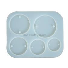 5 Cavity Round Jewellery & Rakhi Mould