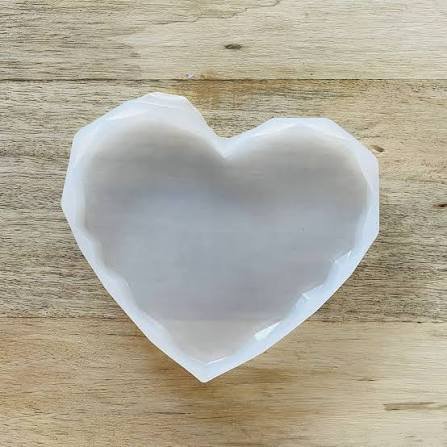 3" Heart Zig zag Mould