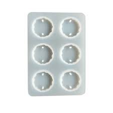 6 Cavity Round AgateRakhi & Bracelet Mould