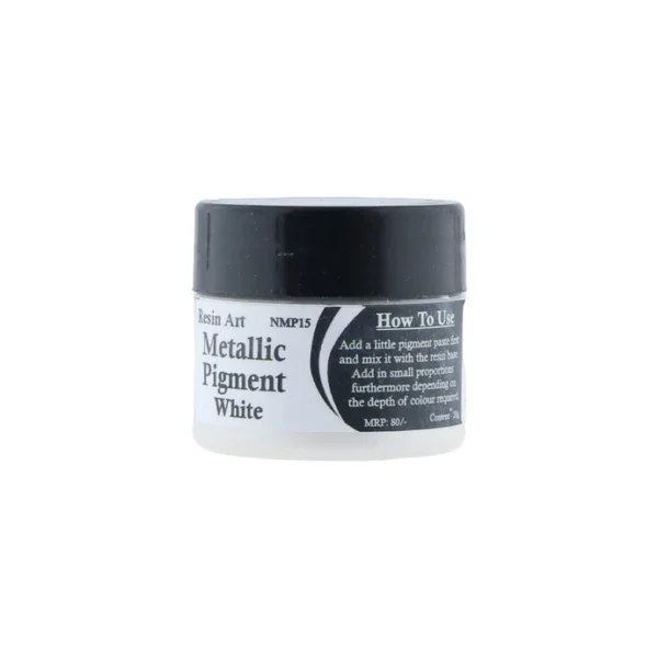 Metalic Pigment White 20 grams